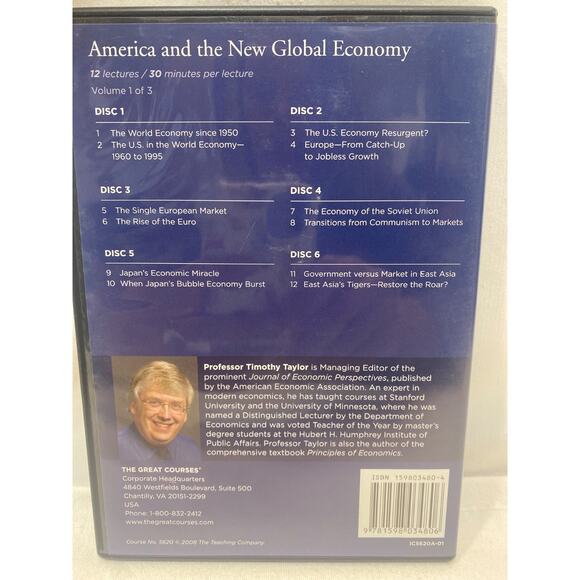 America and the New Global Economy 18-Discs Guidebook and Transcripts - Picture 3 of 5